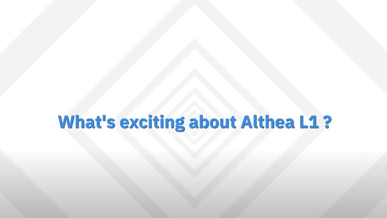 AltheaL1 blockchain: settlement layer for telecom and infrastructure