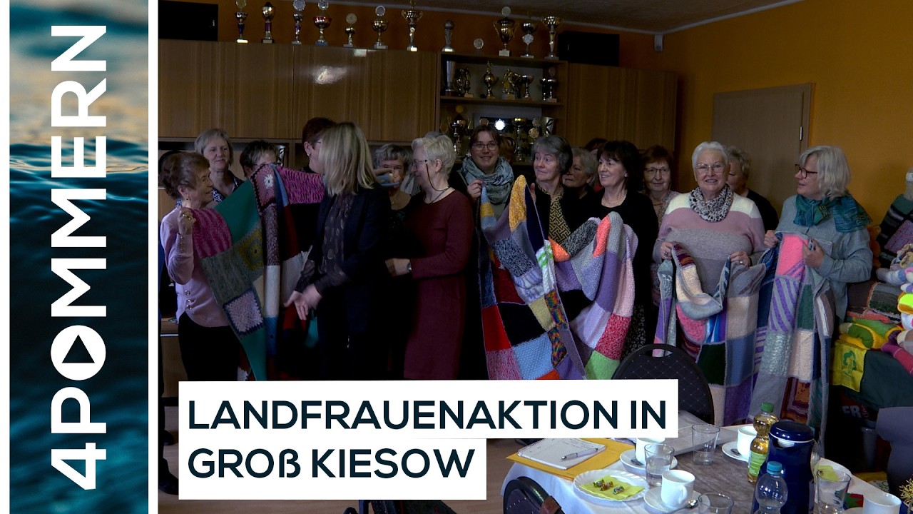 Landfrauenaktion in Groß Kiesow | Greifswald TV