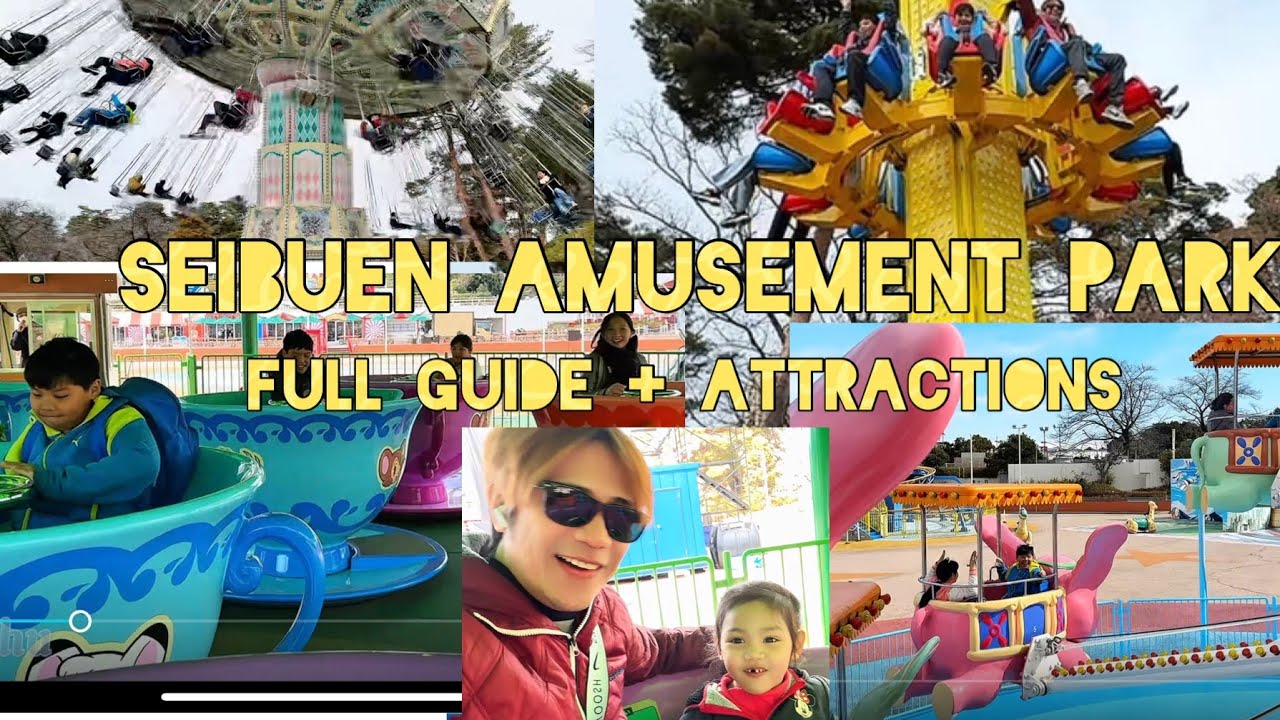 Seibuen Amusement Park[西武遊園地] - Full Guide + Attractions… family Attraction in Saitama…