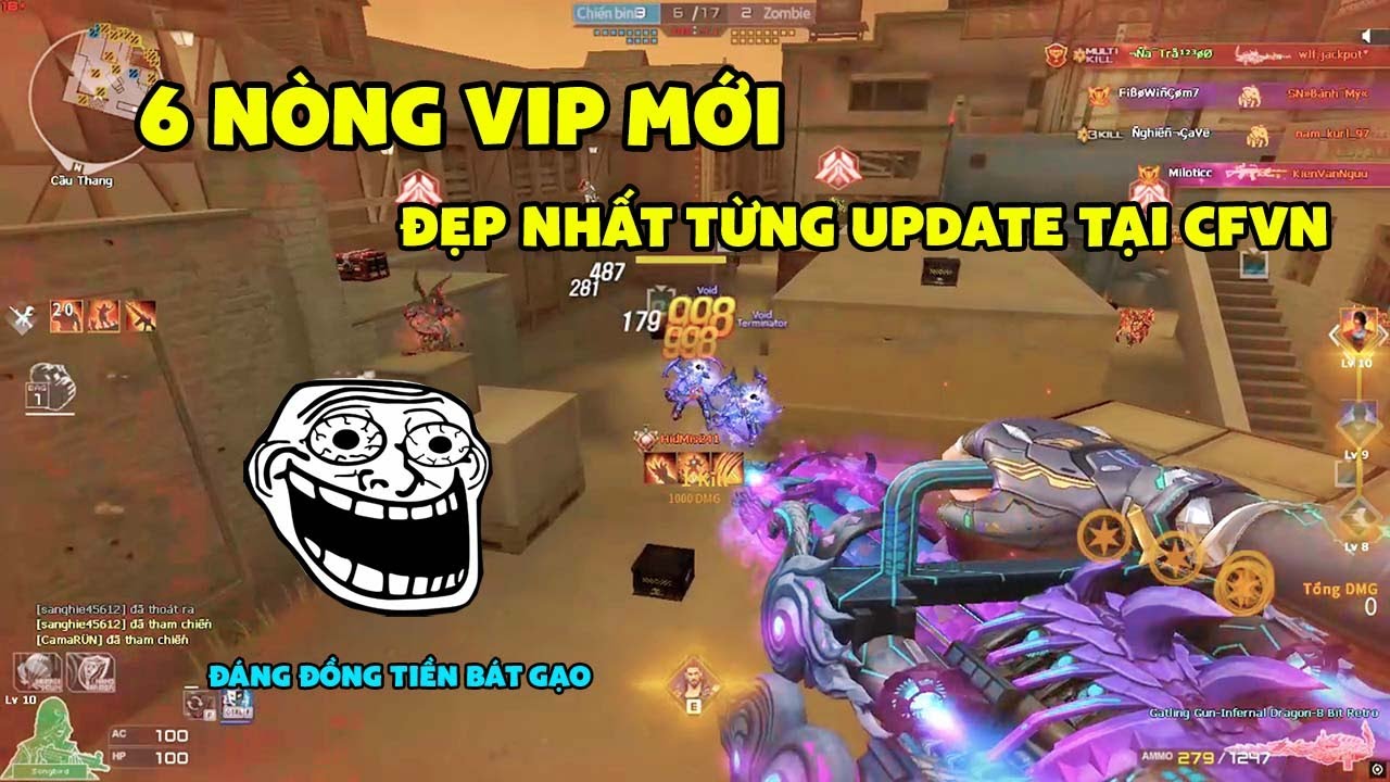 ▶ 6 NÒNG 8 BIT RETRO - ĐẸP NHẤT TỪNG UPDATE TẠI CFVN | DƯỢNG BI NANO