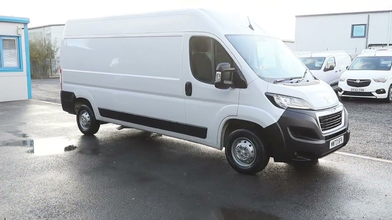 MW73 SFK 2023 (73) Peugeot Boxer 335 Professional Premium+, 2.2HDi, 140bhp, L3 H2 LWB Panel Van