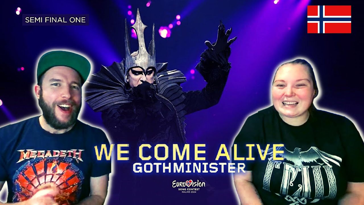 EUROVISION 2024 BOUND? | Gothminister - We Come Alive - (MGP 2024, Semi-Final) | REACTION #norway