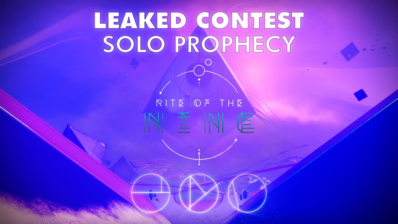 Destiny 2 - Solo Contest Prophecy Dungeon Full Playthrough [LEAKED 03/11/2025]