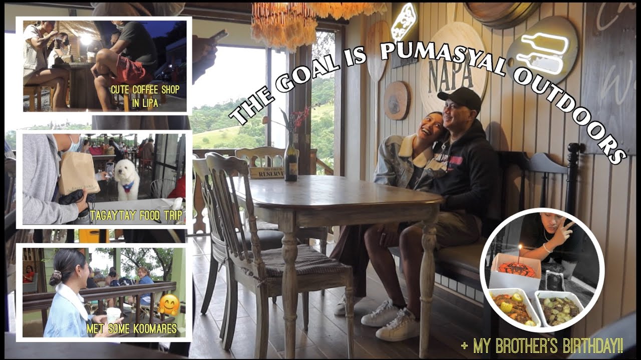 VLOG: TAGAYTAY PASYAL + MY BROTHER'S BIRTHDAY + MET SOME KOOMARES 🤗 | OCTOBER 2021 (PHILIPPINES)