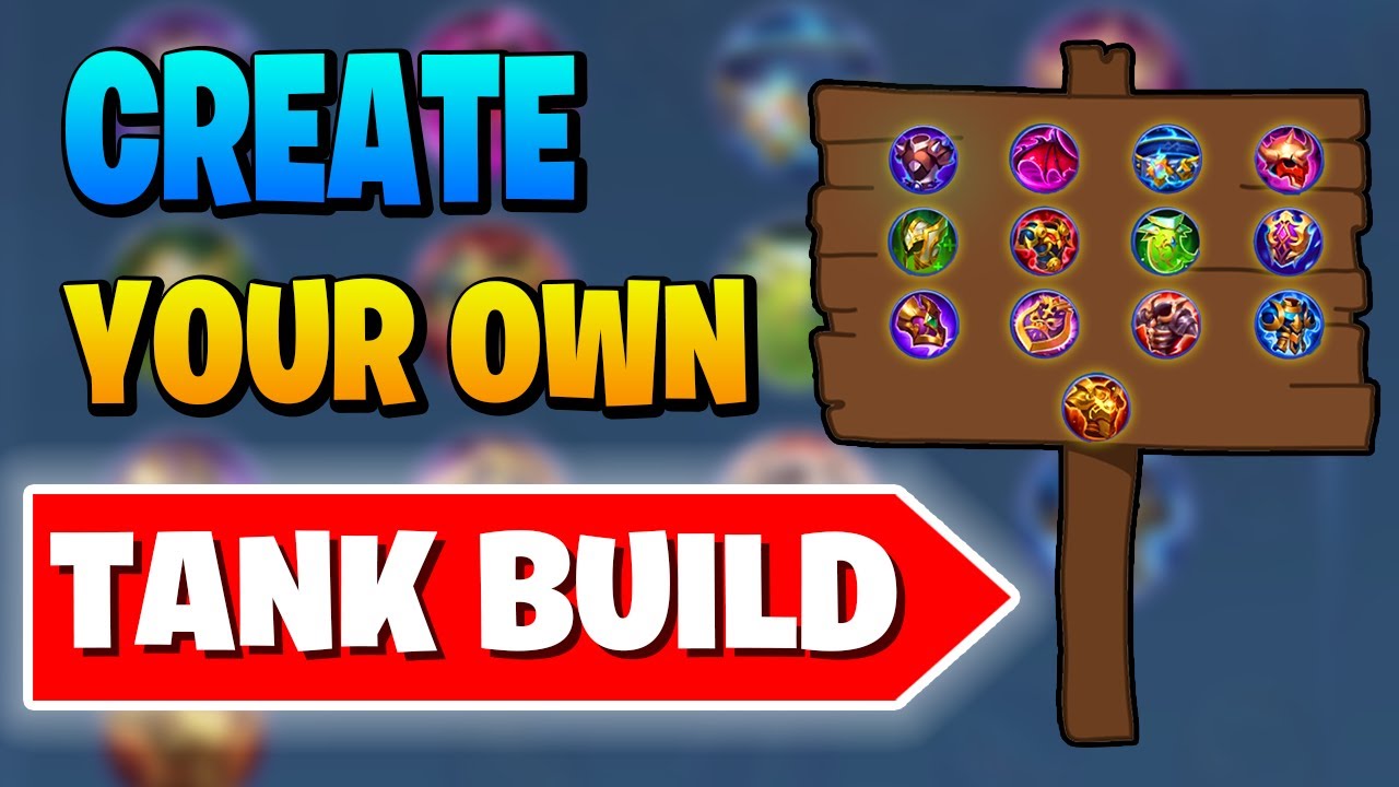 How to create the BEST TANK BUILD for Your Favourite Hero! (Item explanation)