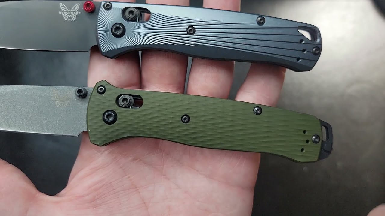 Benchmade 535-4 Bugout and M4 Bailout comparison and overview