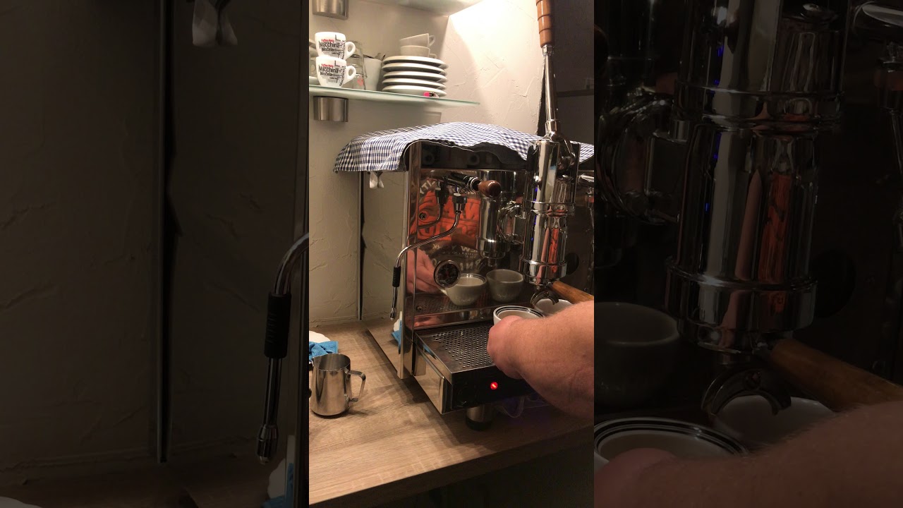 Make Cappuccino with Bosco Lever Machine