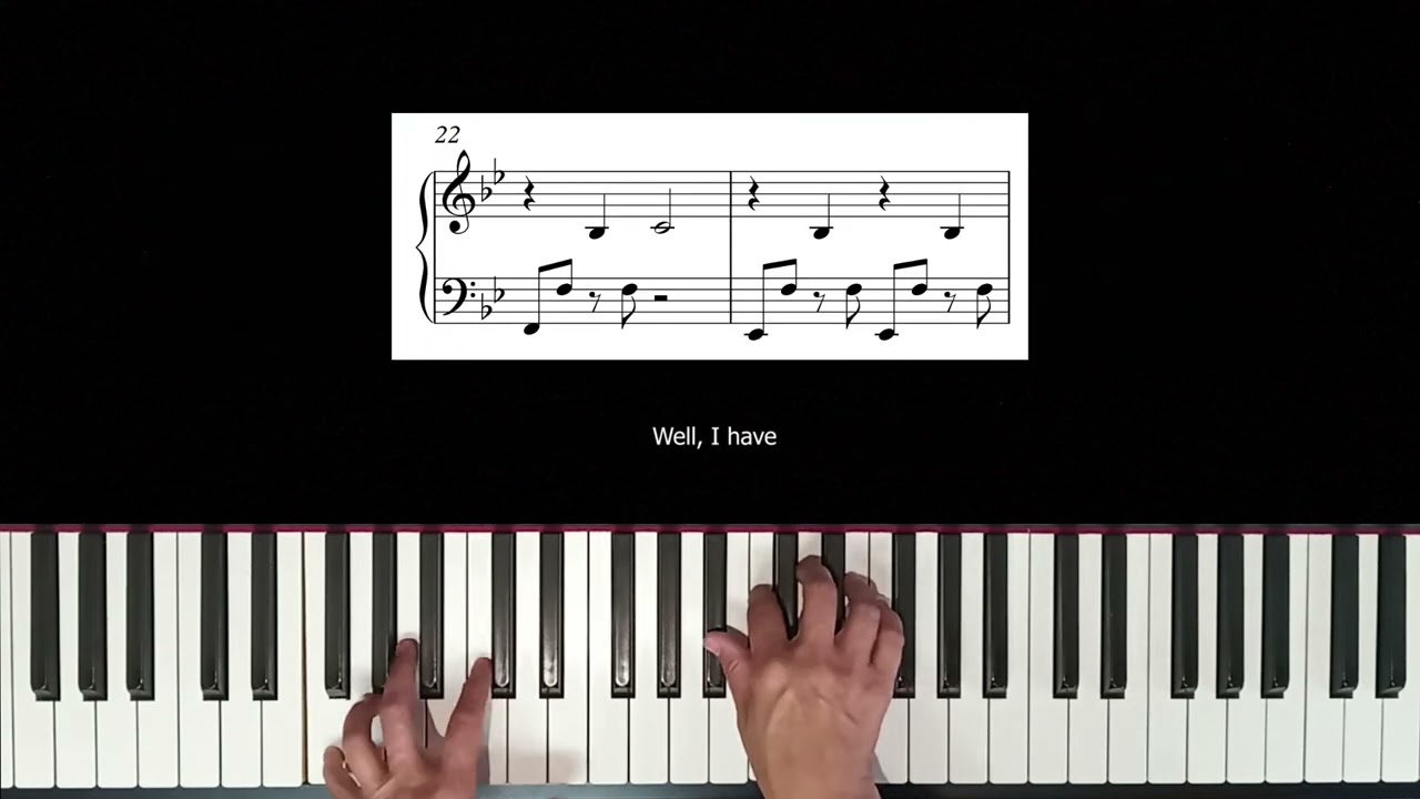 TUTORIAL - Stevie Nicks - Has Anyone Ever Written Anything For You - PianoAcomp. El cuarto del piano