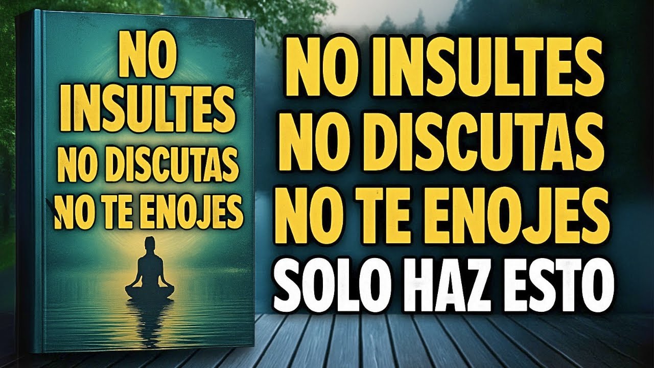 CÓMO no ENOJARSE ni MOLESTARSE NUNCA CON NADIE l AUDIOLIBRO