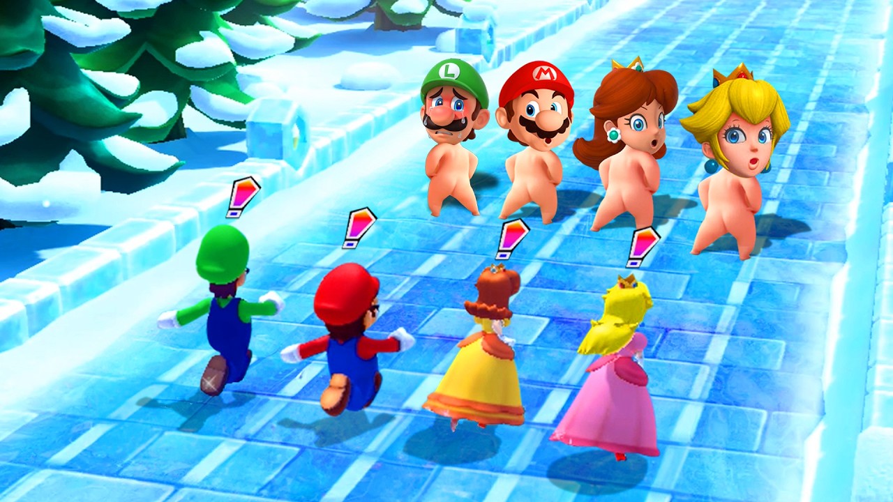 【マリオパーティ10】 4人ミニゲームバトル！ピーチ VS デイジー VS マリオ VS ルイージ