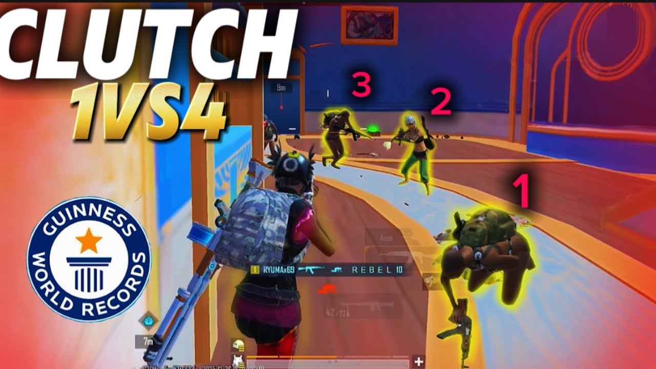 Solo vs Squad 1v4 – Cleanest Clutch I’ve Had | PUBG Mobile