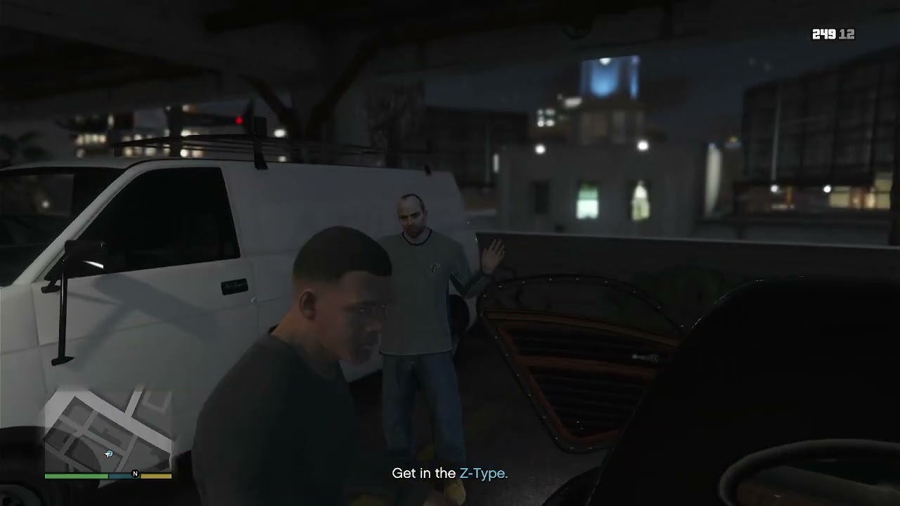 GTAV Stealing The Z-Type Car (No Commentary)