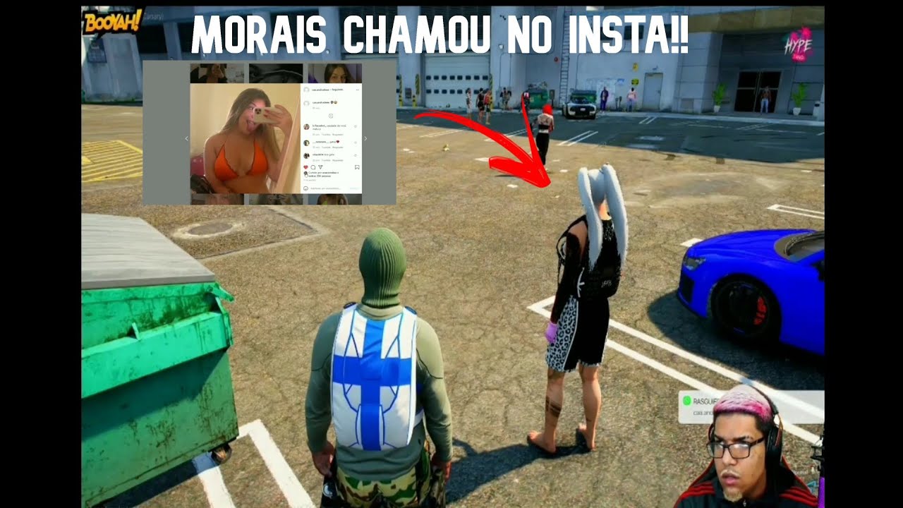MORAIS MTA CONHE&Ccedil;EU UMA MINA NO RP , CHAMOU NO INSTA?!! - HYPE ROLEPLAY