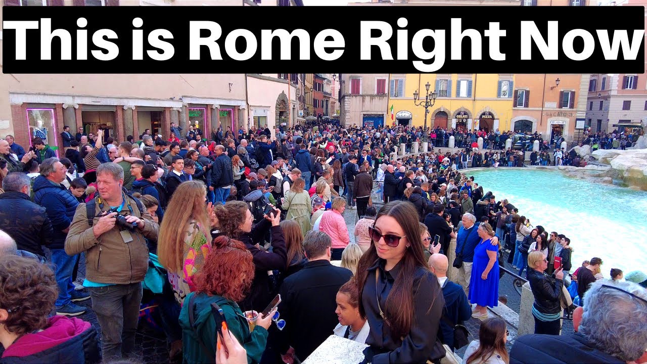 Rome Italy, This is Rome, Walk from The Trevi Fountain to the Piazza del Popolo