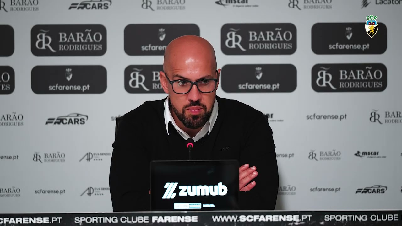 🎙️Conferência de Imprensa - J22 🗣️ José Faria | SC Farense 1-2 Leixões SC