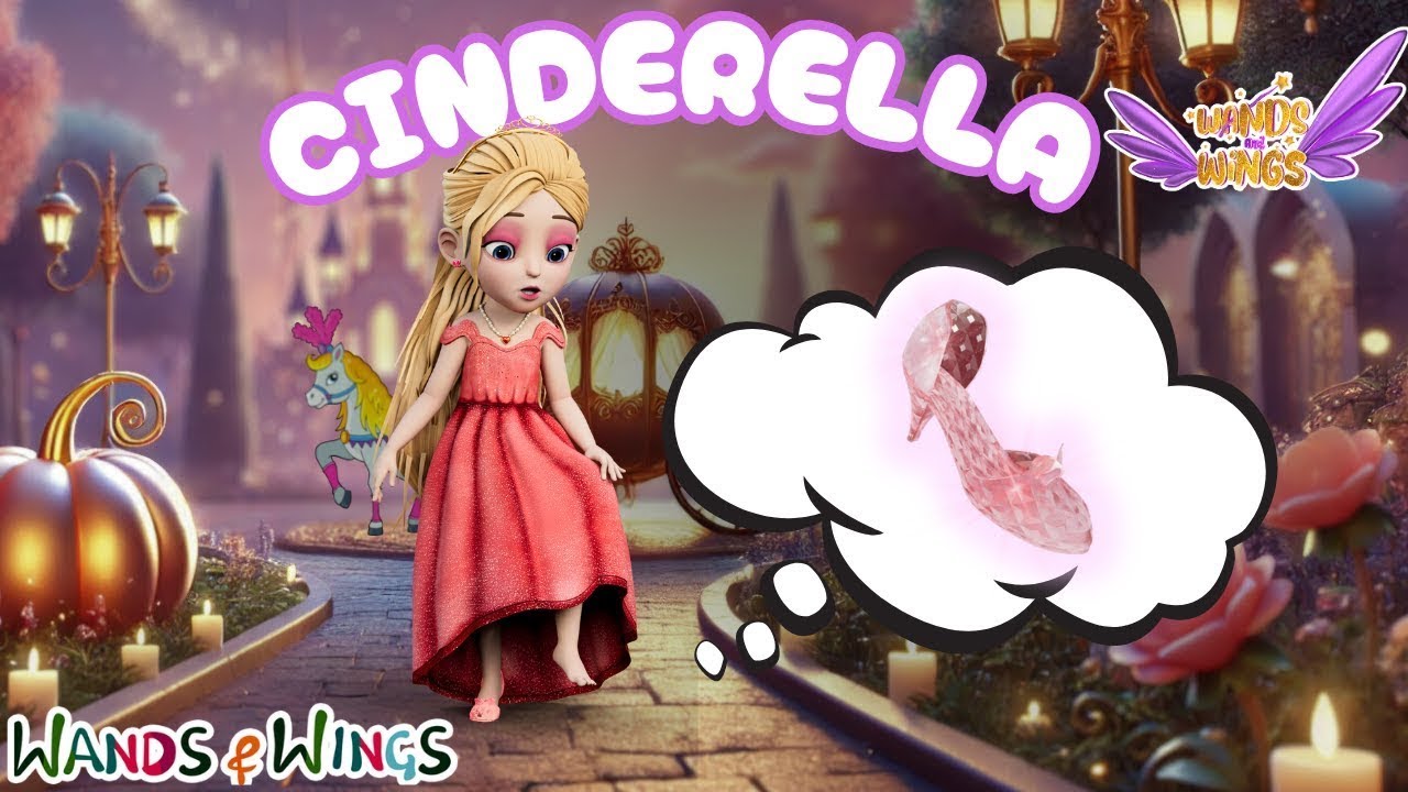 Princess Cinderella Lost Her Sandal | Sleeping Beauty & Many More | Princess Story | Wands & Wings