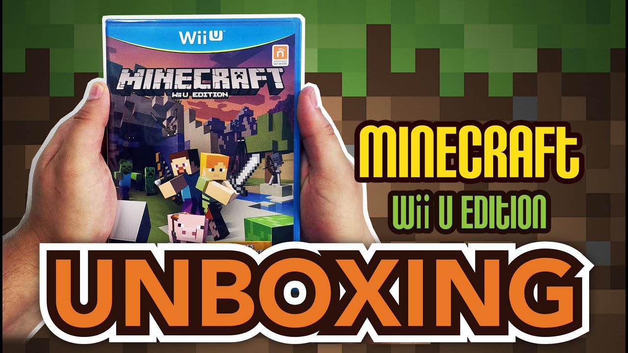 Minecraft Wii U Edition -Includes Super Mario Mash-Up (Wii U) Unboxing!!