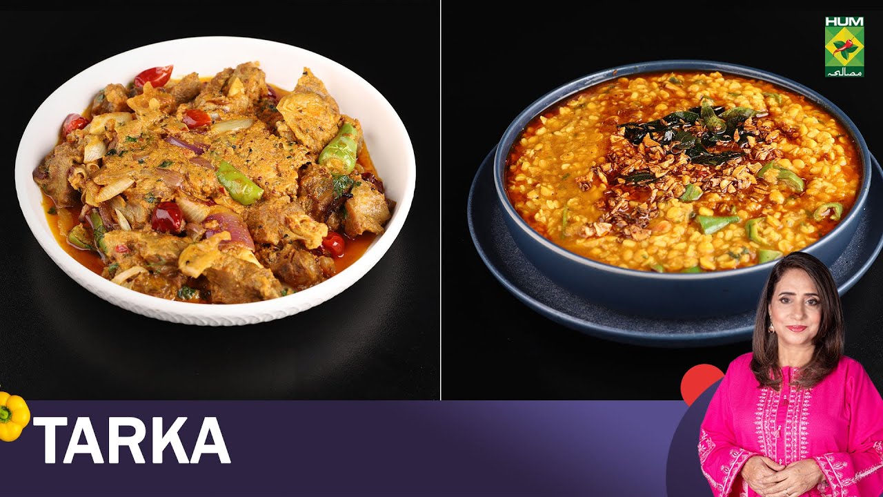 Achari 𝗠𝘂𝘁𝘁𝗼𝗻 Dopiyaza and Chanay Aur Mash Ki (Tarka Daal) | Tarka | Rida  | 31 Jan 2025 | Masala TV