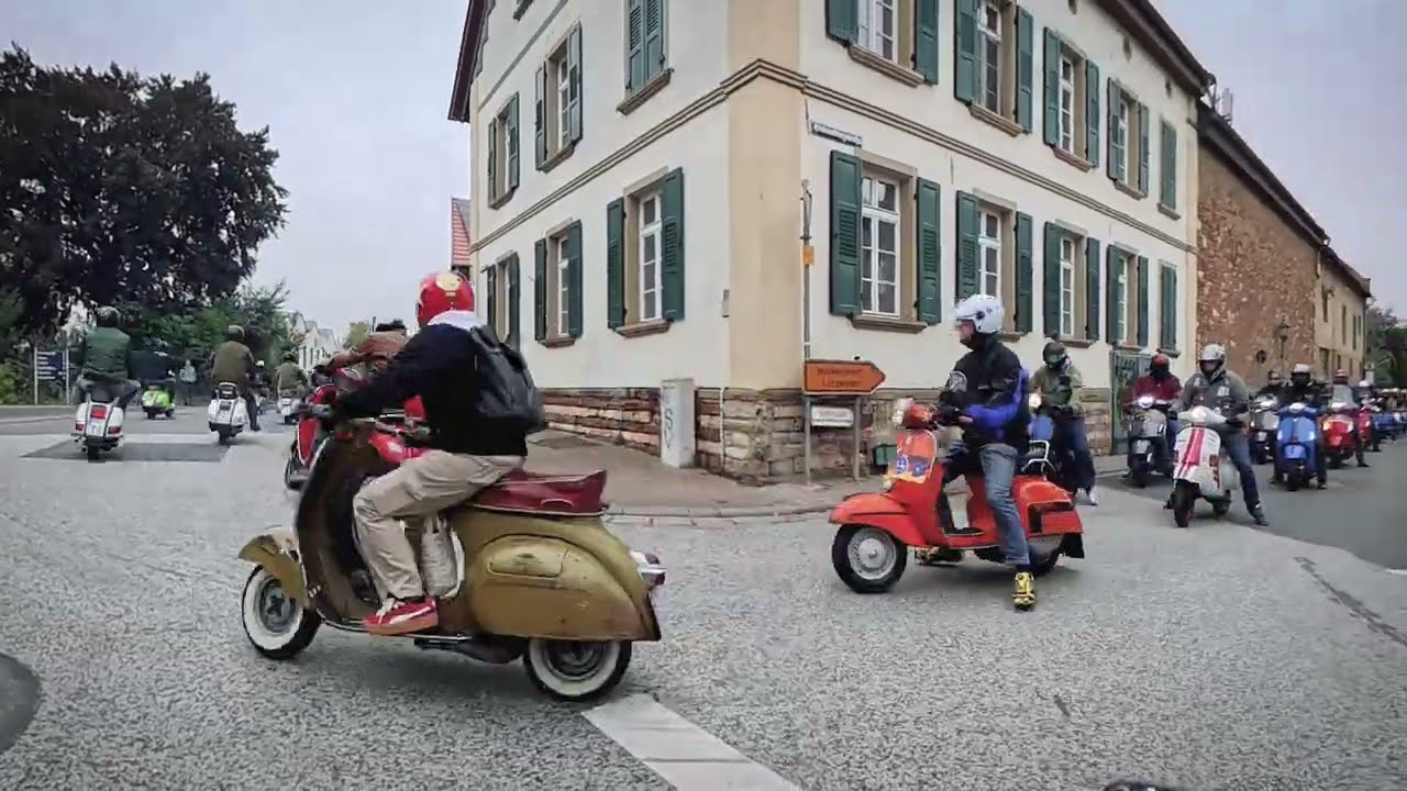 Abrollern 2025 beim Vespa Club Mainz e.V.