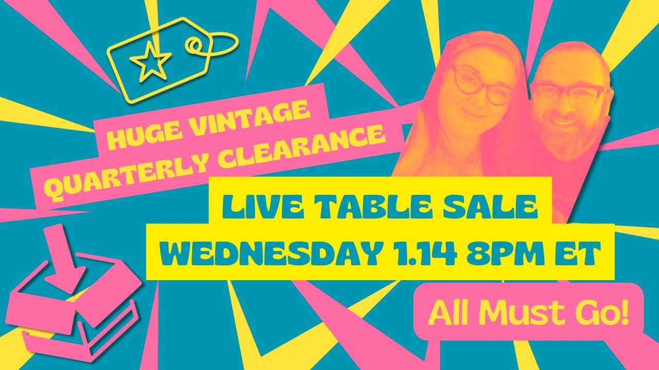 All Vintage & Antiques Quarterly Clearance Sale | Deals out the Wazoo | All Must Go
