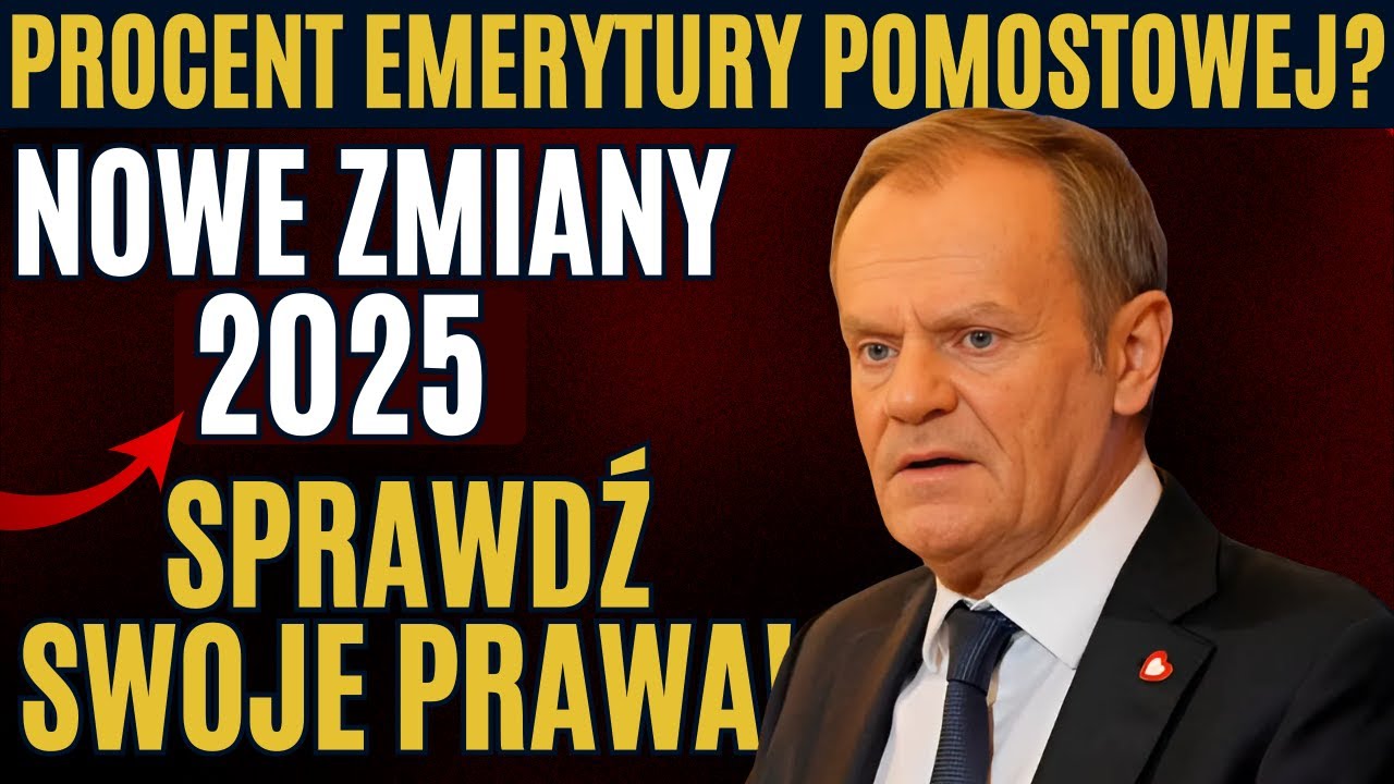 Ile Procent Wynosi Emerytura Pomostowa? Nowe Zmiany w 2025, Sprawdź Swoje Prawa!
