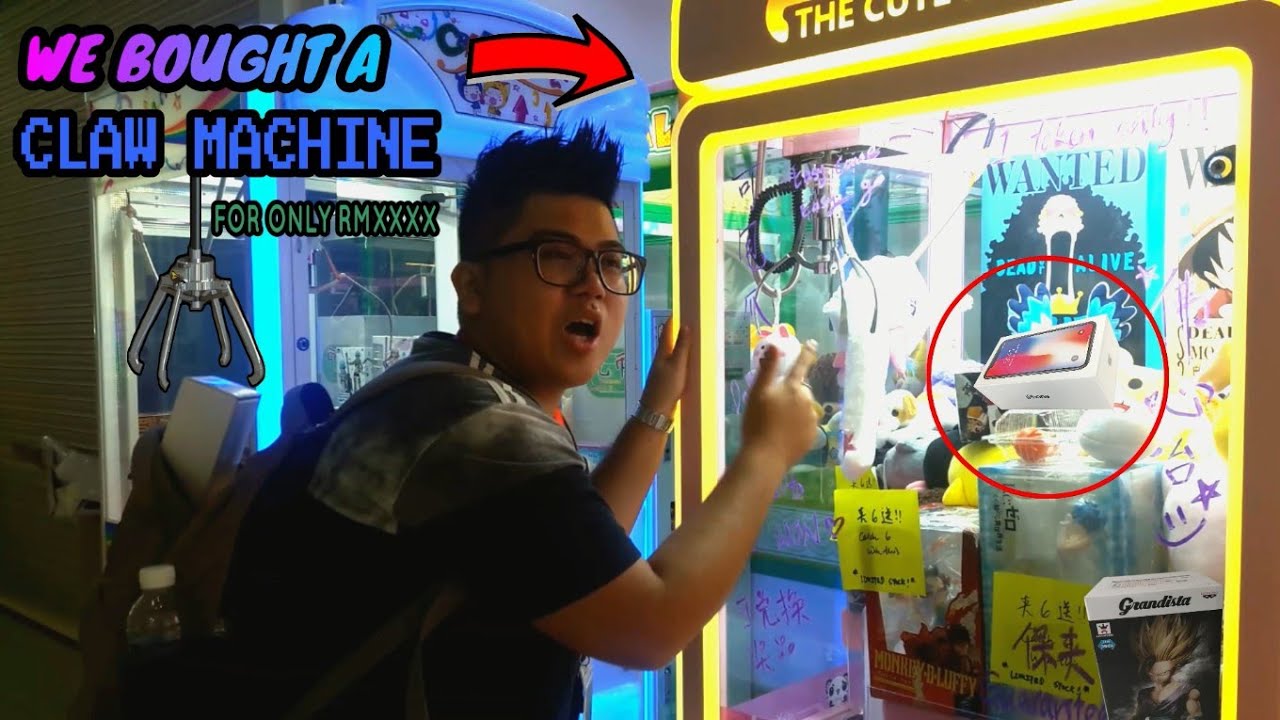 ShenglitZ's VERY 1st CLAW MACHINE🕹🎉