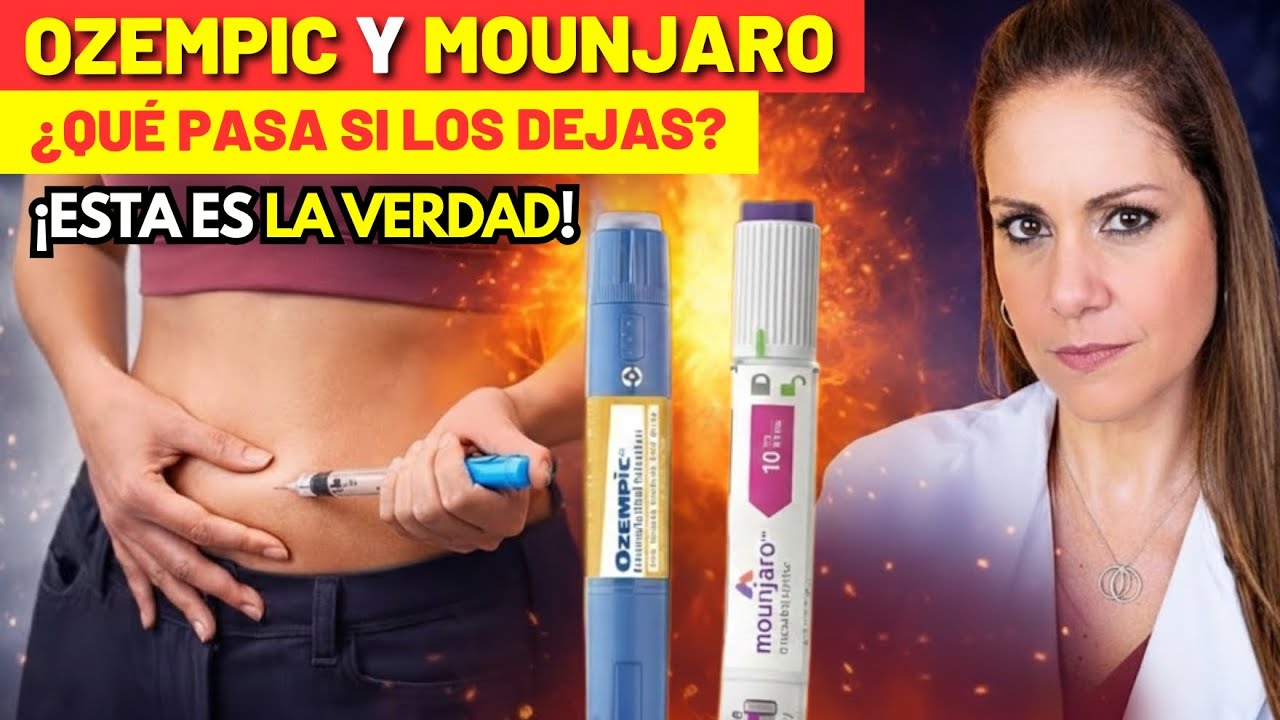 Ozempic y Mounjaro: ¿Qué Pasa Después de Dejar de Usarlos? ¡ESTA ES LA VERDAD!