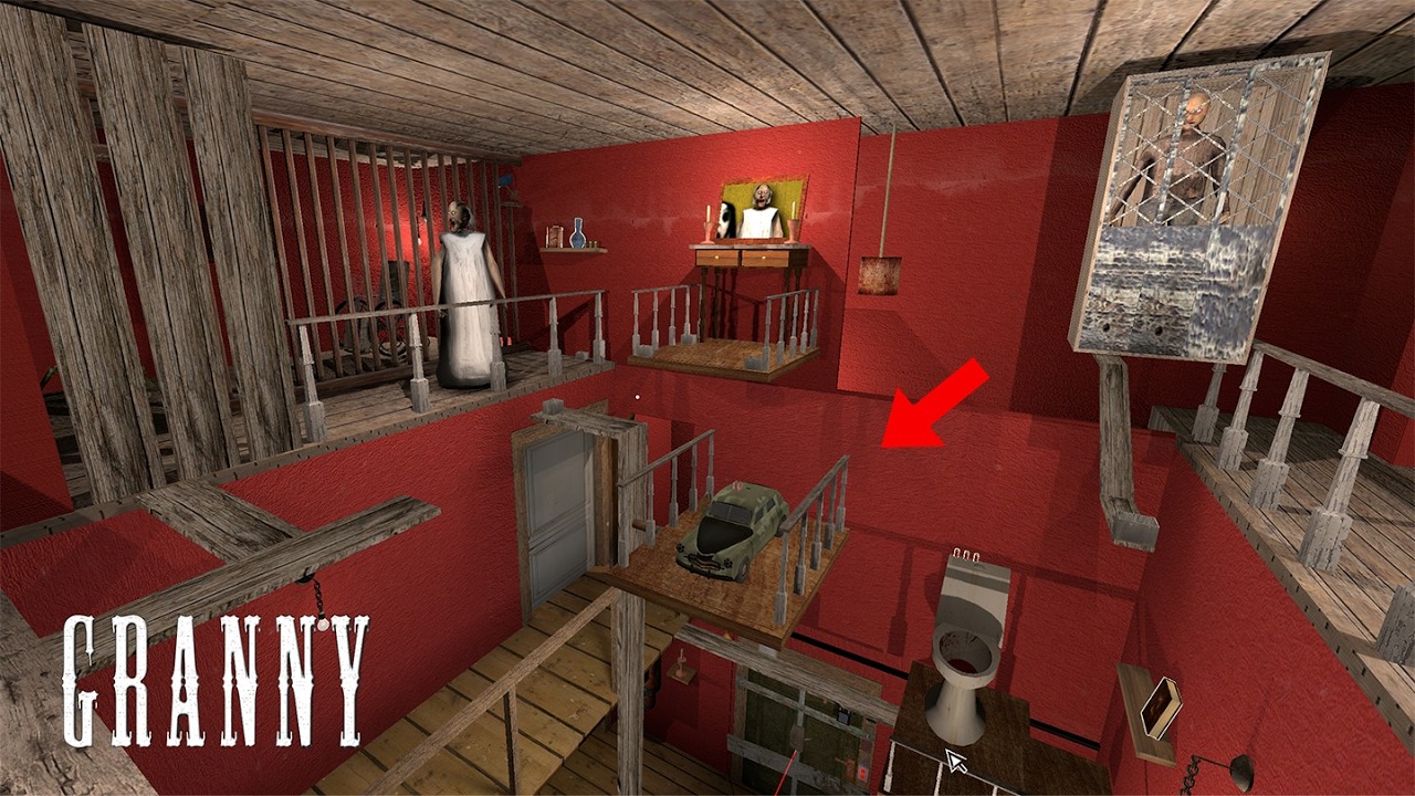 Granny Recaptured - The ULTIMATE Custom Map 5 With Granny Chapter Two Atmosphere!