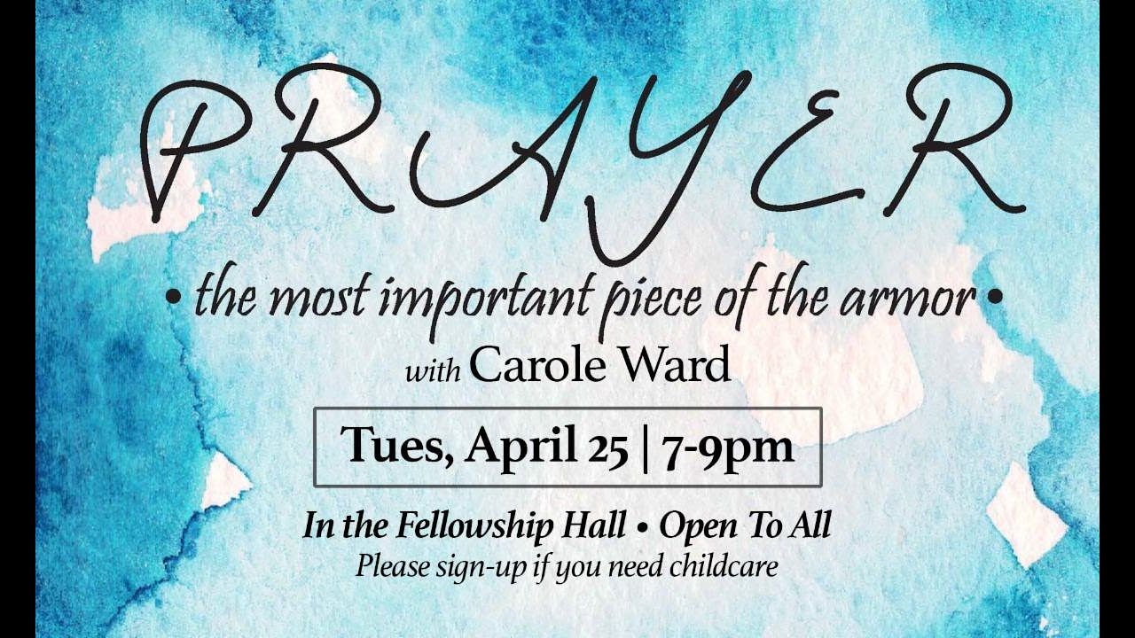 Prayer Event | Carole Ward