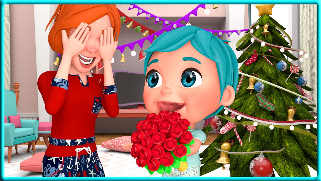 Père Noël Arrive en Ville ! | Comptines Et Chansons | À Bébé Chanson @SuperLucaLEFrancais