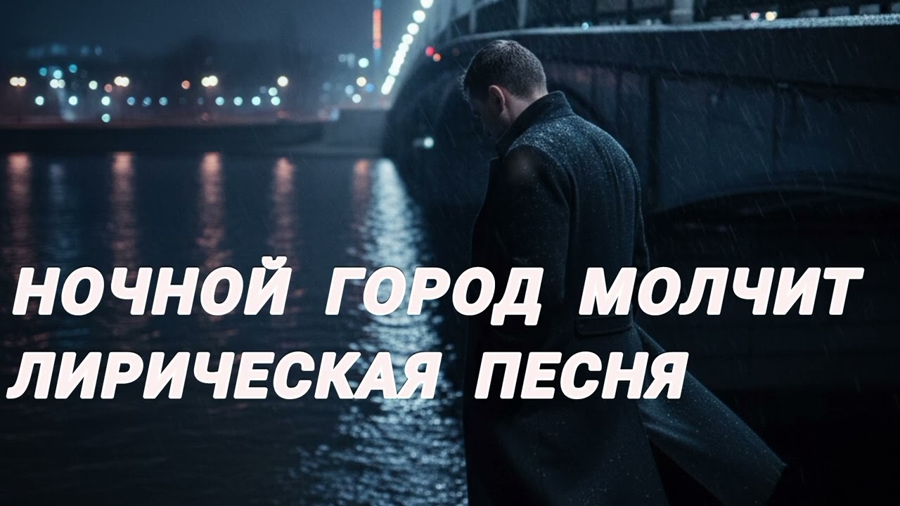 НОЧНОЙ ГОРОД МОЛЧИТ. ЛИРИЧЕСКАЯ ПЕСНЯ.