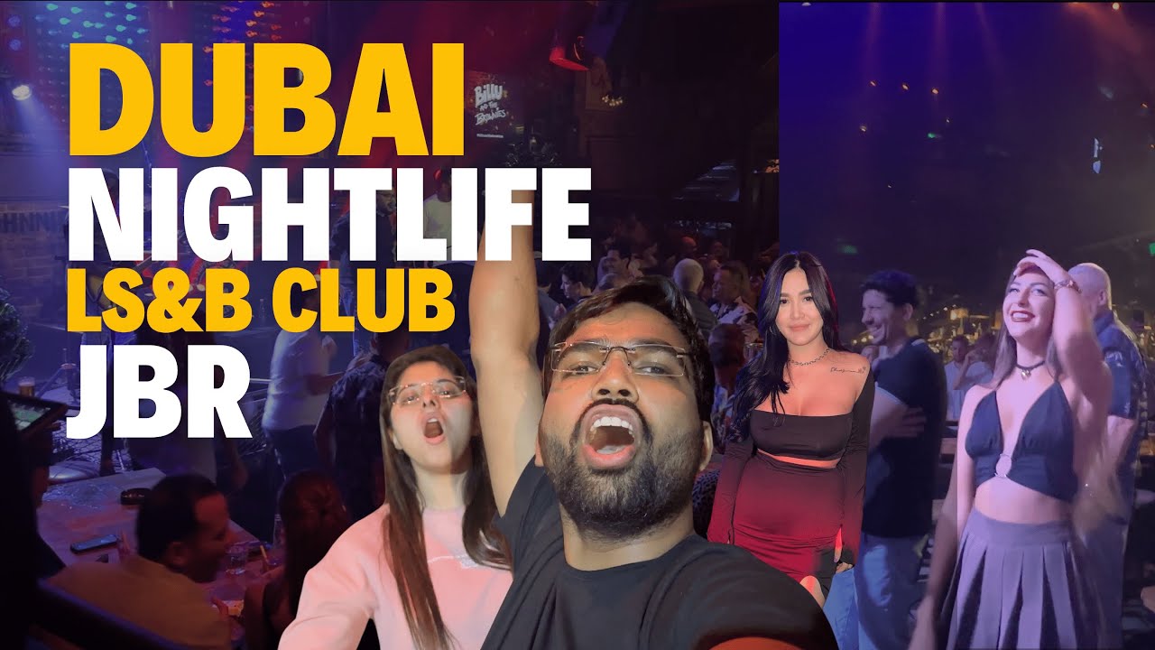Dubai Nightlife - JBR famous Lock, Stock & Barrel Nightclub  🇦🇪 | Vlog 78 | Dubai Vlog Hindi