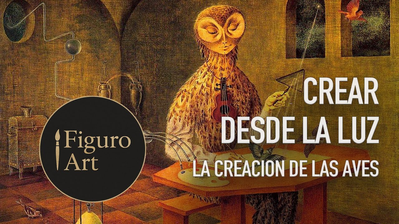 La creación de las aves: la pintura donde la luz se vuelve vida | Figuro Art