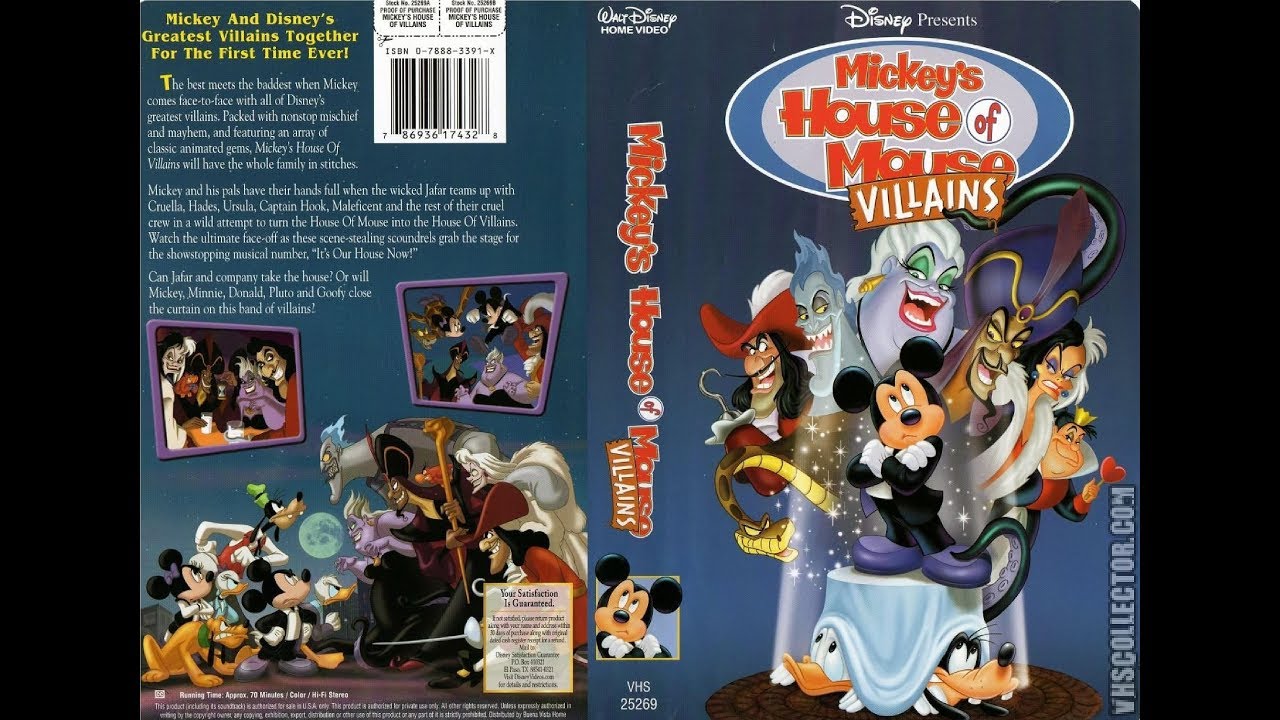 Opening to Mickey's House of Villains 2002 VHS