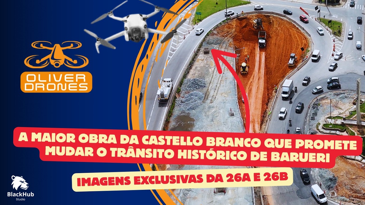 DRONE REVELA A MAIOR TRANSFORMAÇÃO DA CASTELLO EM BARUERI! Veja como estão as entradas 26A e 26B!