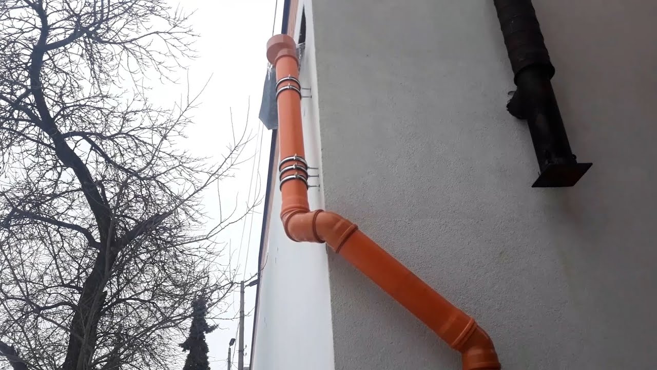 Обогрев водостоков плоской крыши
