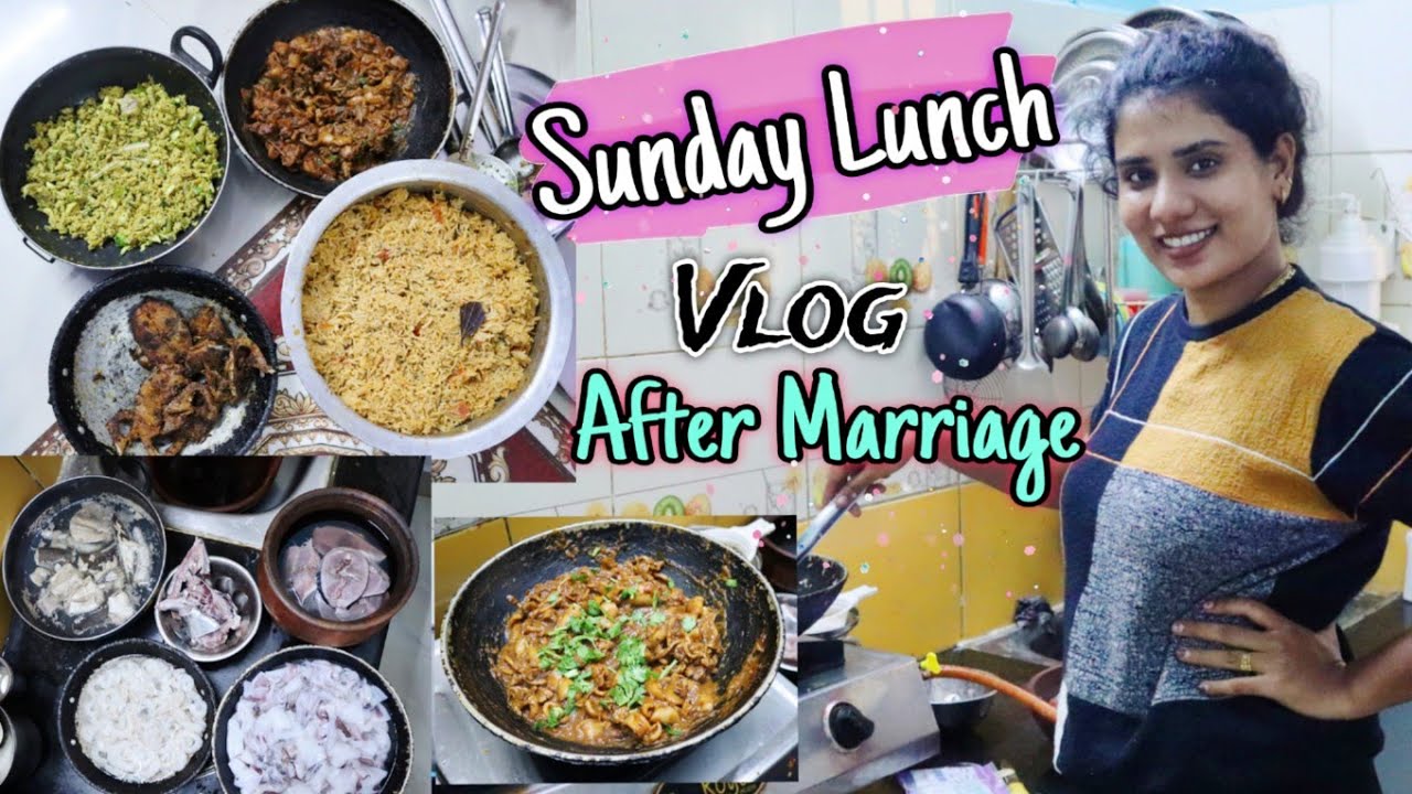 😋மாமியார் வீட்டில் முதல் முறை செய்தேன்😍Prawn Briyani/Squid Fry/Shark Puttu/Tuna Fish/Kanmani Tamil