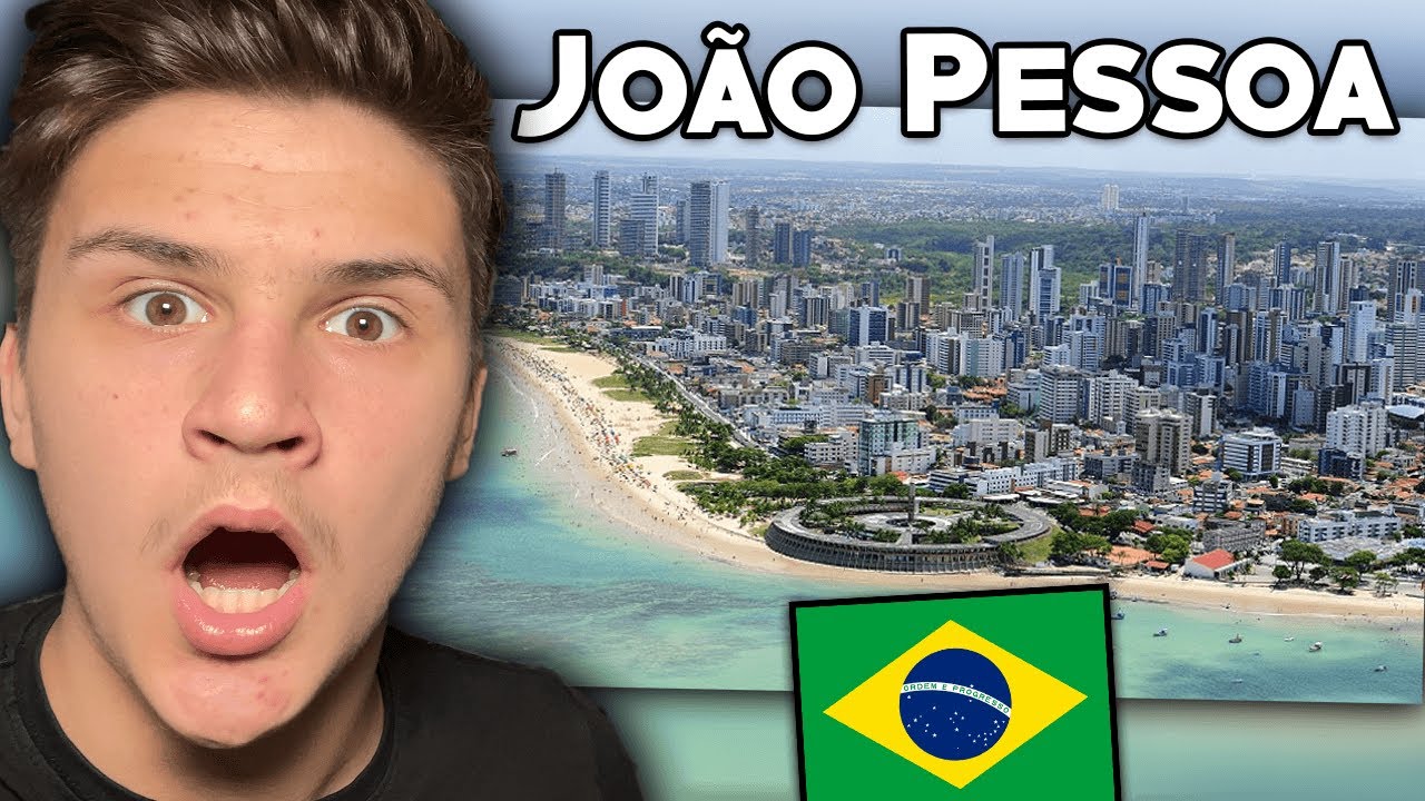 BRAZILIAN CITY BETTER THAN EUROPE ? - João Pessoa |🇬🇧 Gringo Britânico Reagindo