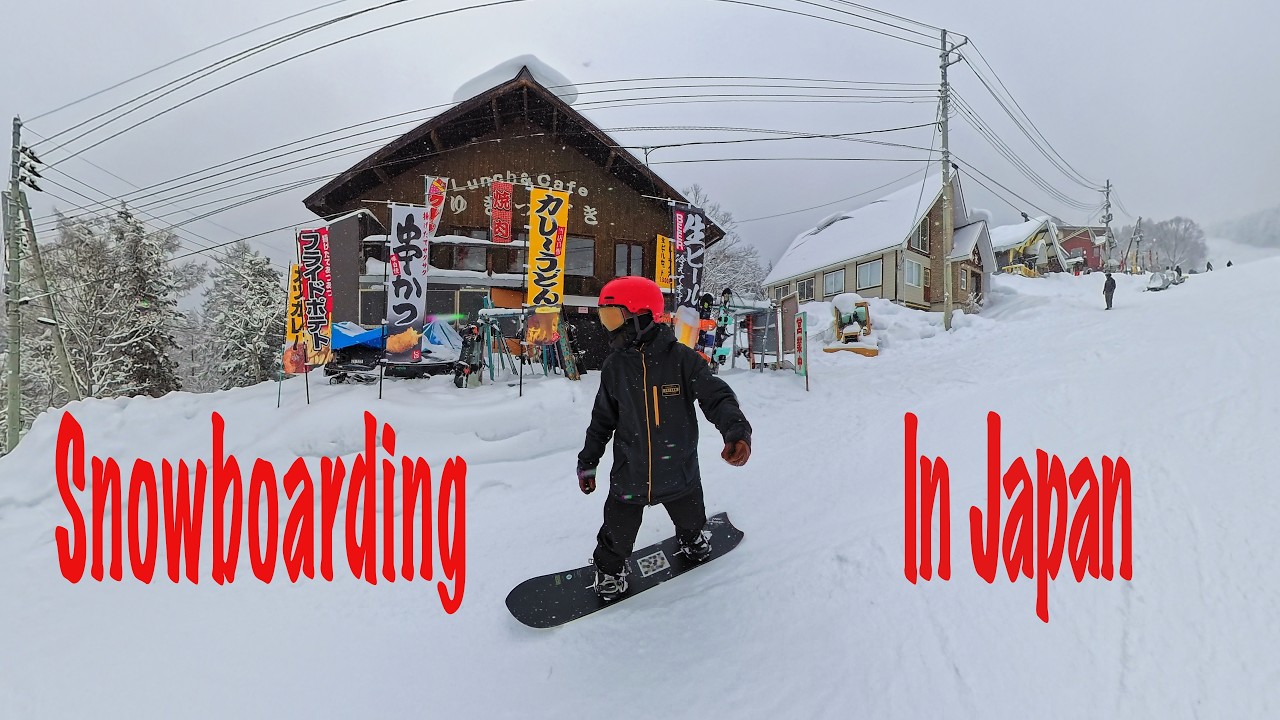 Snowboarding 5 Resorts In Japan