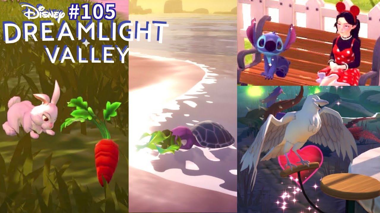Nourrir les animaux 🐇🐿️🦜🐢 Quête Simba 🦁 Disney Dreamlight Valley 105 Let’s play Nintendo Switch