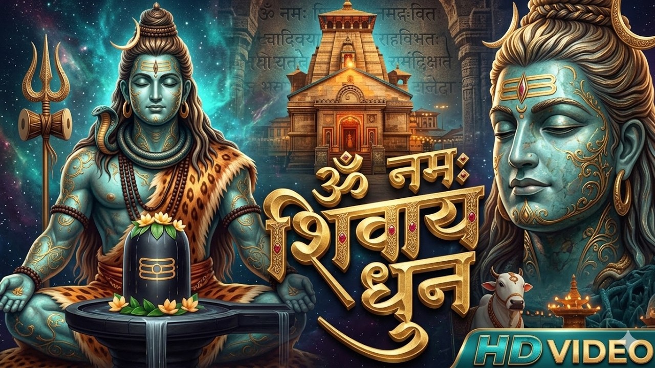 ॐ नमः शिवाय धुन | Om Namah Shivaya ShivDhun | NonStop ShivDhun | Daily Mantra