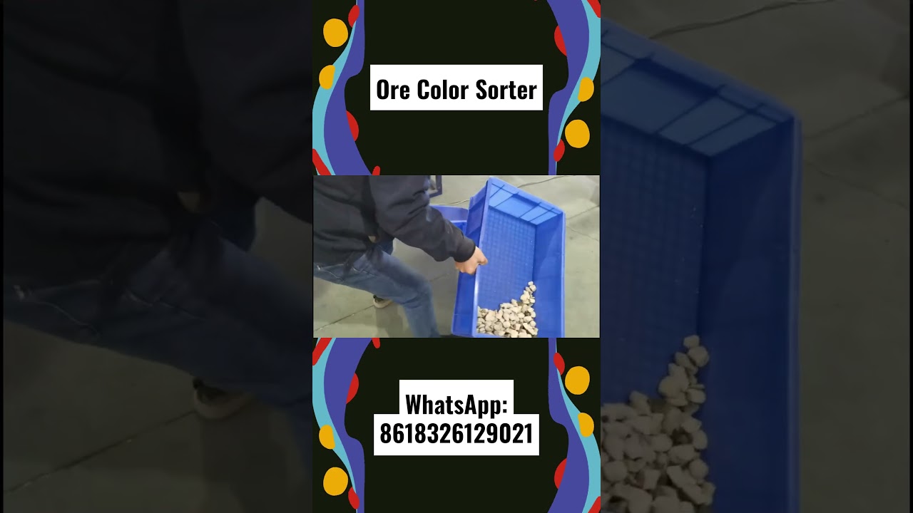 Ore Sorting #ore #stone #colorsorter #mininginnovation #miningequipment #mining  WhA:8618326129021