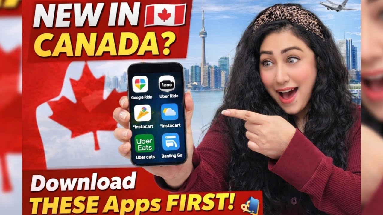New in Canada? Download These Apps First! 📱 Essential Apps for Newcomers |@RizKamali2k26 
