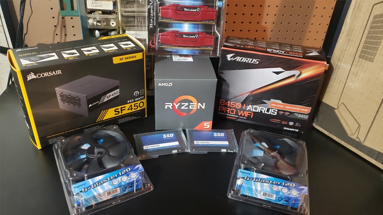 Ryzen 5 2400G APU Office PC Build