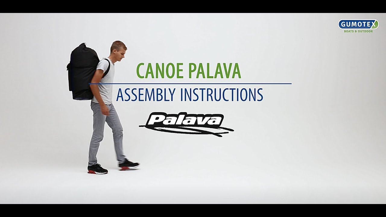 GUMOTEX / PALAVA: Inflatable canoe