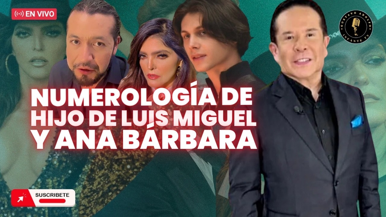 LOS NUMEROS DEL HIJO DE LUIS MIGUEL Y ANA BÁRBARA SON CONTUNDENTES: ALEJANDRO FERNANDO