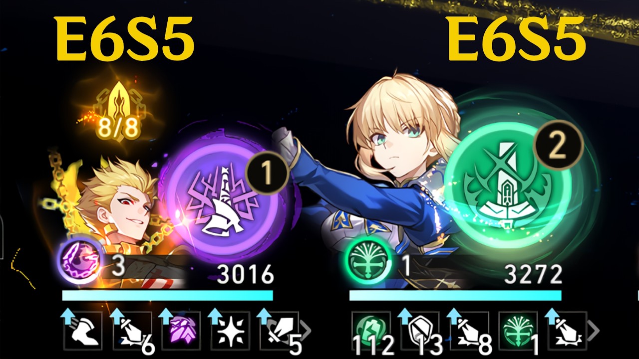 E6S5 SABER GILGAMESH DESTROYS MOC 12 STARWARD MODE 0 CYCLE