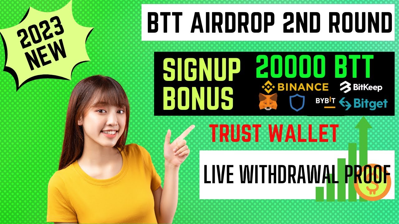 BTTC airdrop 2nd round | How to Earn BTT Crypto Unlimited | Live withdrawal trust wallet | 2023 new
