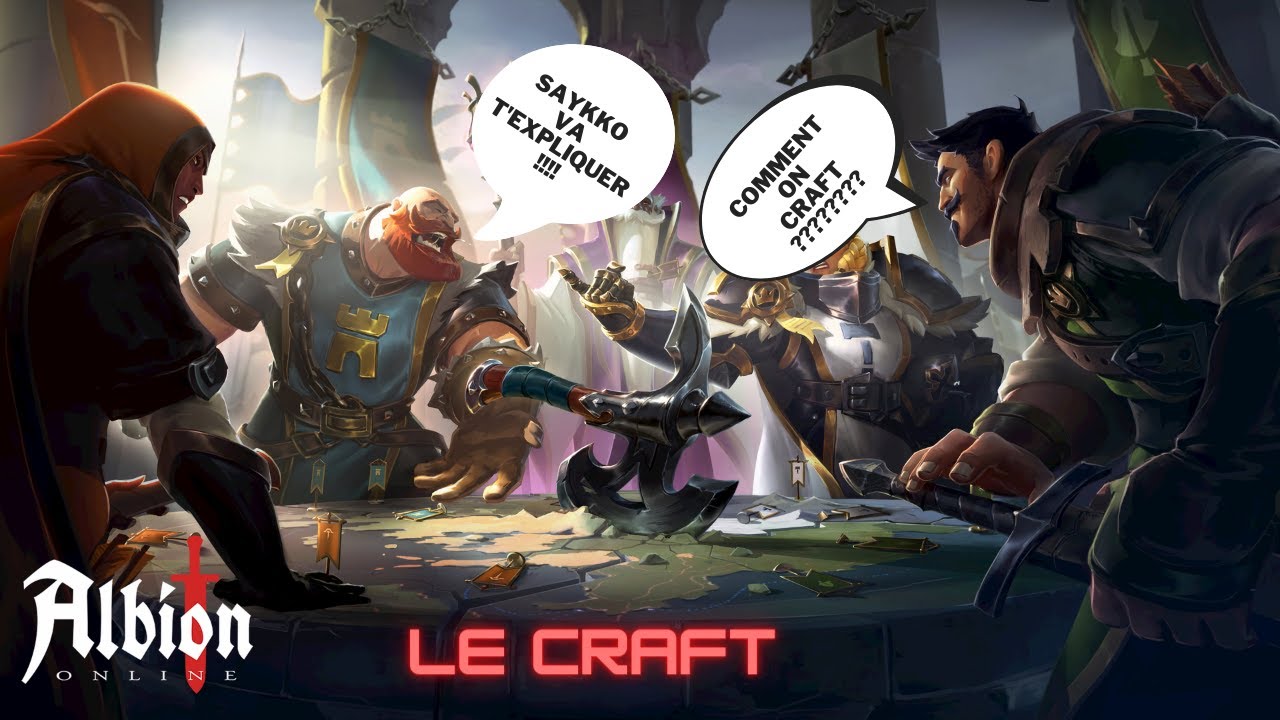 Albion Online ! Ep. 4 Le Craft