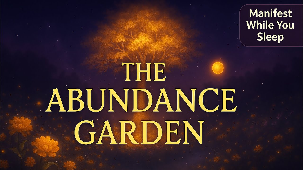 The Abundance Garden | Manifestation Sleep Story for Prosperity & Inner Peace
